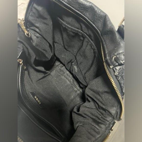 bebe bag purse tote satchel with tassles - Picture 5 of 5